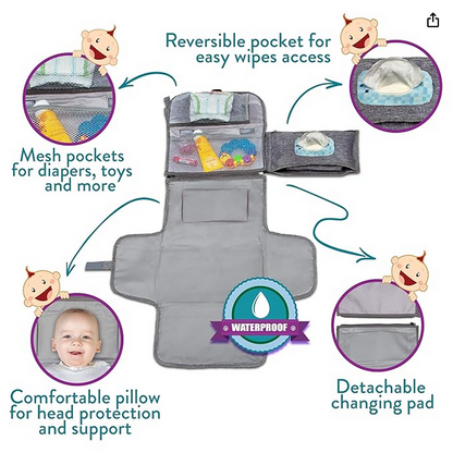 Loomi Baby™ Portable Diaper Changing Pad